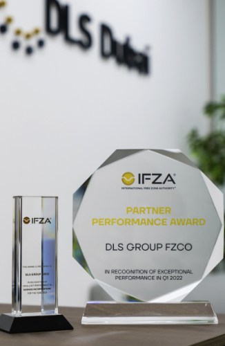 IFZA Award for DLS Dubai in 2022
