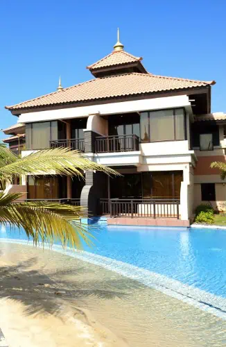 Luxury villa in Dubai.